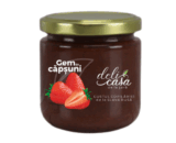 GEM DE CAPSUNI FARA ZAHAR 200ML DELICASA