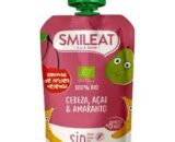 PIURE DE BANANE, PERE, CIRESE, ACAI SI AMARANTH BIO 8LUNI+ 100G SMILEAT