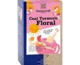 CEAI TURMERIC FLORAL CU FLORI TRANDAFIR SI SOC BIO 18PL SONNENTOR