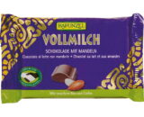 CIOCOLATA CRISTALLINO CU LAPTE INTEGRAL SI MIGDALE 100GR RAPUNZEL