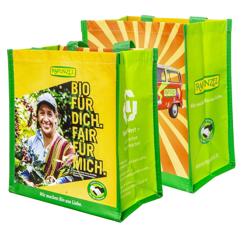 SACOSA MICA DIN PET-URI RECICLATE RAPUNZEL