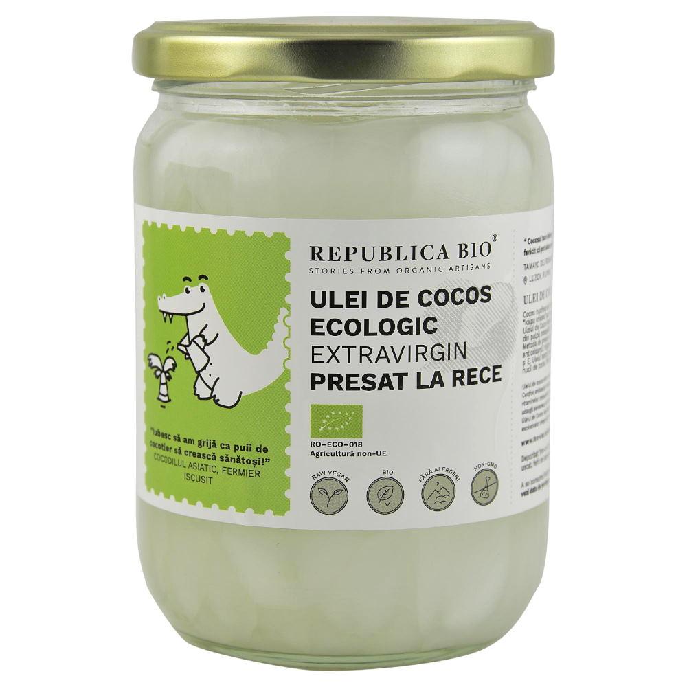 ULEI DE COCOS EXTRAVIRGIN PRESAT LA RECE  500ML REPUBLICA BIO