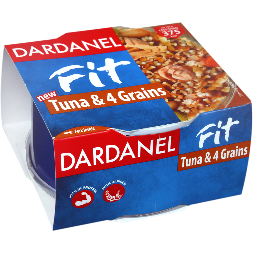 SALATA DE TON CU 4 CEREALE 185G DARDANEL