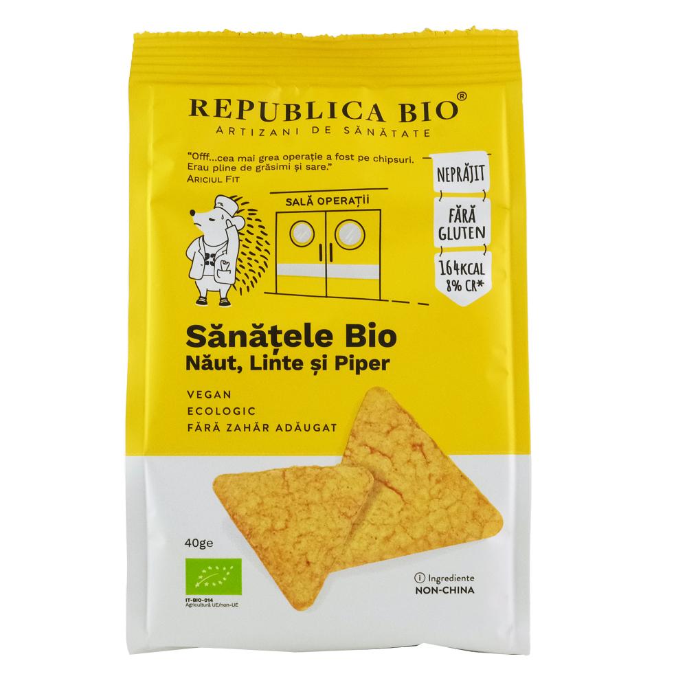 SANATELE CU NAUT, LINTE SI PIPER FARA GLUTEN BIO 40G REPUBLICA BIO