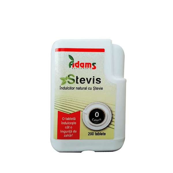 INDULCITOR STEVIA STEVIS 200CPR ADAMS