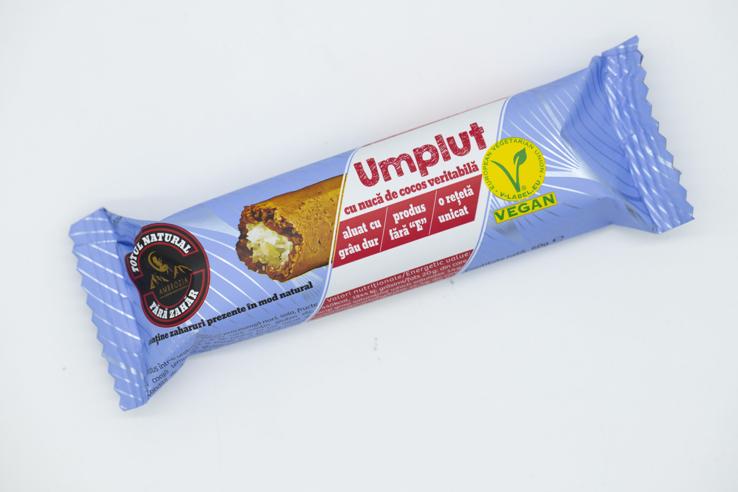 BATON CU PASTA DE COCOS 60G AMBROZIA