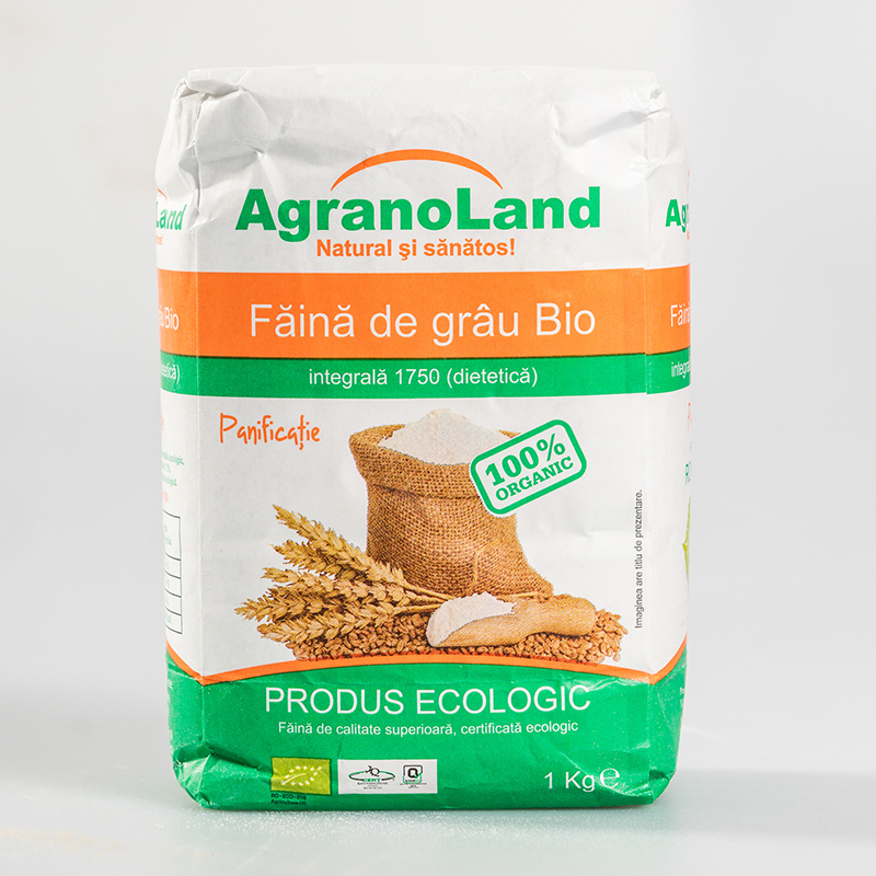 FAINA DE GRAU DIETETICA BIO 1KG AGRANOLAND
