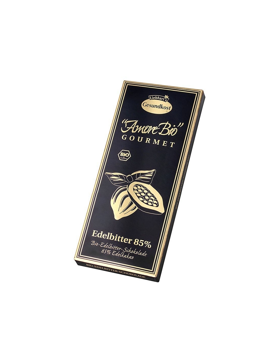 CIOCOLATA NEAGRA 85% BIO 100G LIEBHART'S AMORE