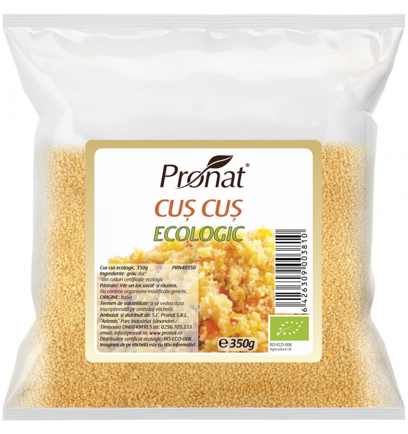 COUS-COUS BIO 350G PRONAT