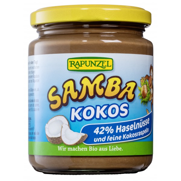 CREMA DE COCOS SAMBA 250GR RAPUNZEL