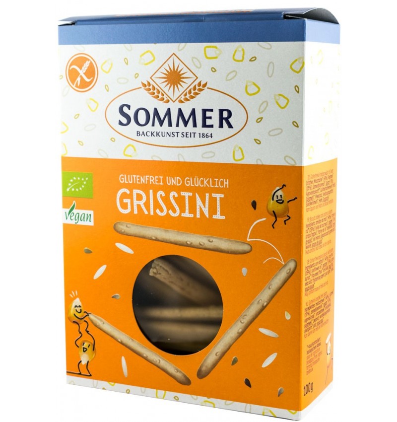 GRISINE CU SUSAN FARA GLUTEN BIO 100G SOMMER