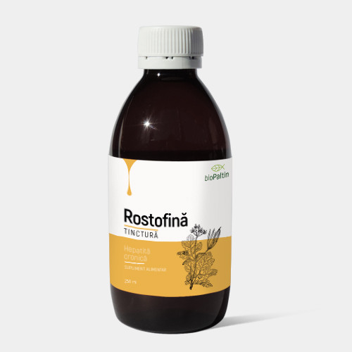 TINCTURA DE CATINA PENTRU HEPATITA CRONICA ROSTOFINA 100ML BIO PALTIN