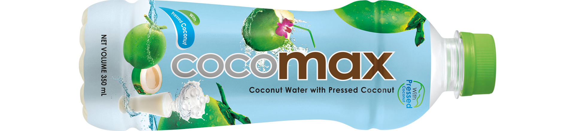 APA DIN NUCA DE COCOS CU NUCA DE COCOS PRESATA 350ML COCOMAX
