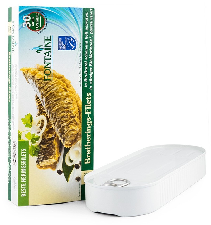 FILE DE HERING PRAJIT IN MARINADA BIO 325G FONTAINE