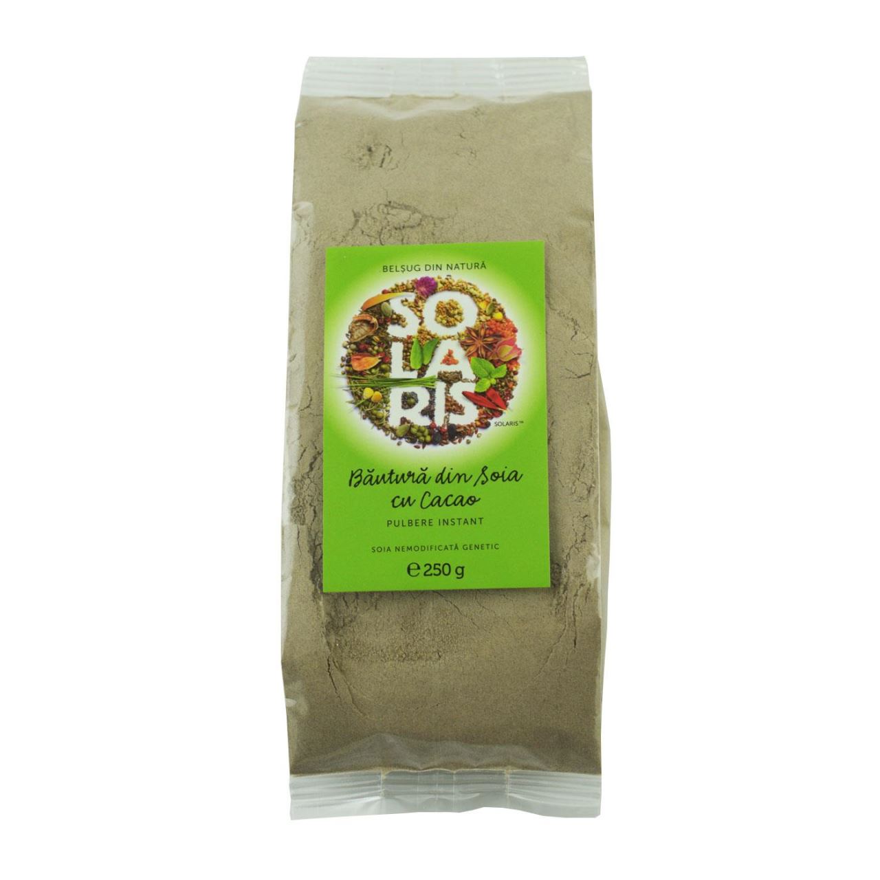 BAUTURA DIN SOIA CU CACAO 250GR SOLARIS