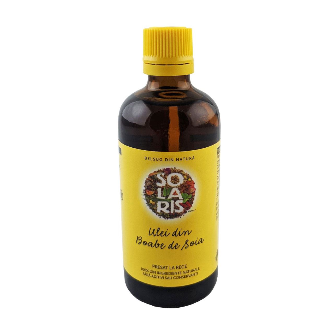 ULEI DIN BOABE DE SOIA PRESAT LA RECE 100ML SOLARIS