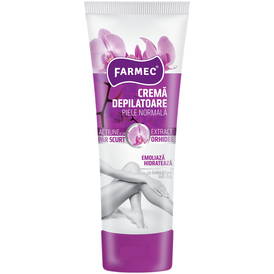 CREMA DEPILATOARE NORMALA CU ORHIDEE 150ML FARMEC