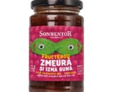 GEM DE ZMEURA CU IZMA BUNA FARA ZAHAR FRUCTEROU BIO 250GR SONNENTOR