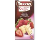 CIOCOLATA ALBA CU CAPSUNI 75GR TORRAS
