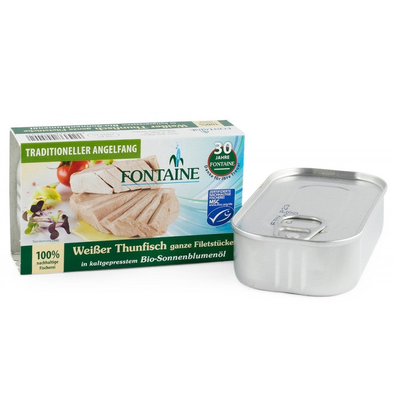 TON ALB IN ULEI DE FLOAREA SOARELUI BIO 120G FONTAINE