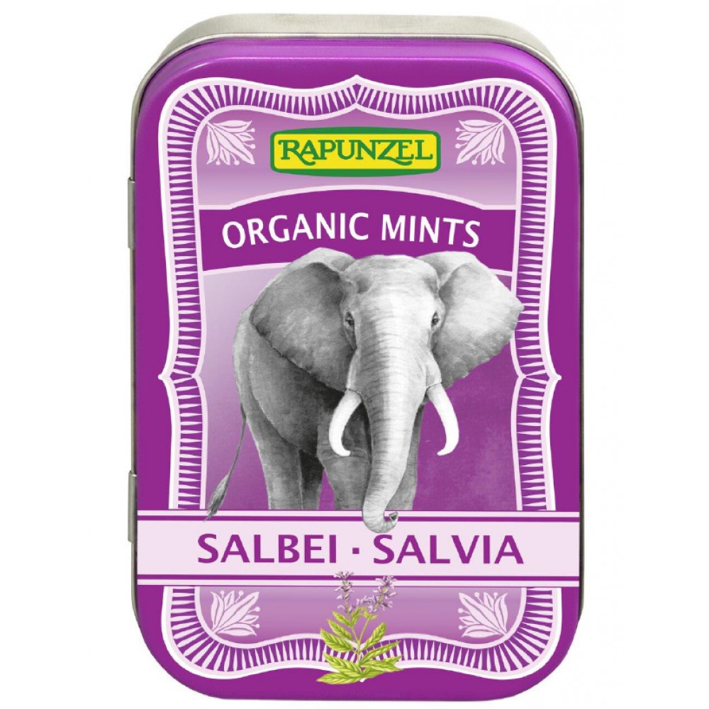 DRAJEURI CU SALVIE MINTS BIO 50GR RAPUNZEL