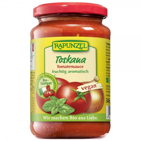 SOS DE TOMATE TOSKANA 340G RAPUNZEL