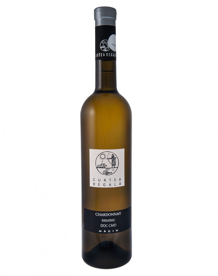 VIN ALB DEMISEC CHARDONNAY 0.75L CURTEA REGALA