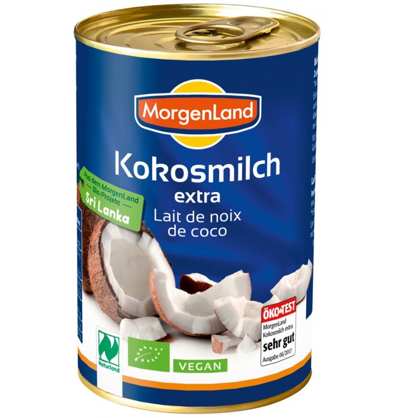 LAPTE DE COCOS BIO 400ML MORGENLAND