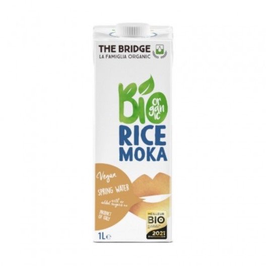 LAPTE DE OREZ  MOKA BIO 1L THE BRIDGE