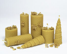 SET LUMANARI DIN CEARA NATURALA 3*11GR DOBRODULCE