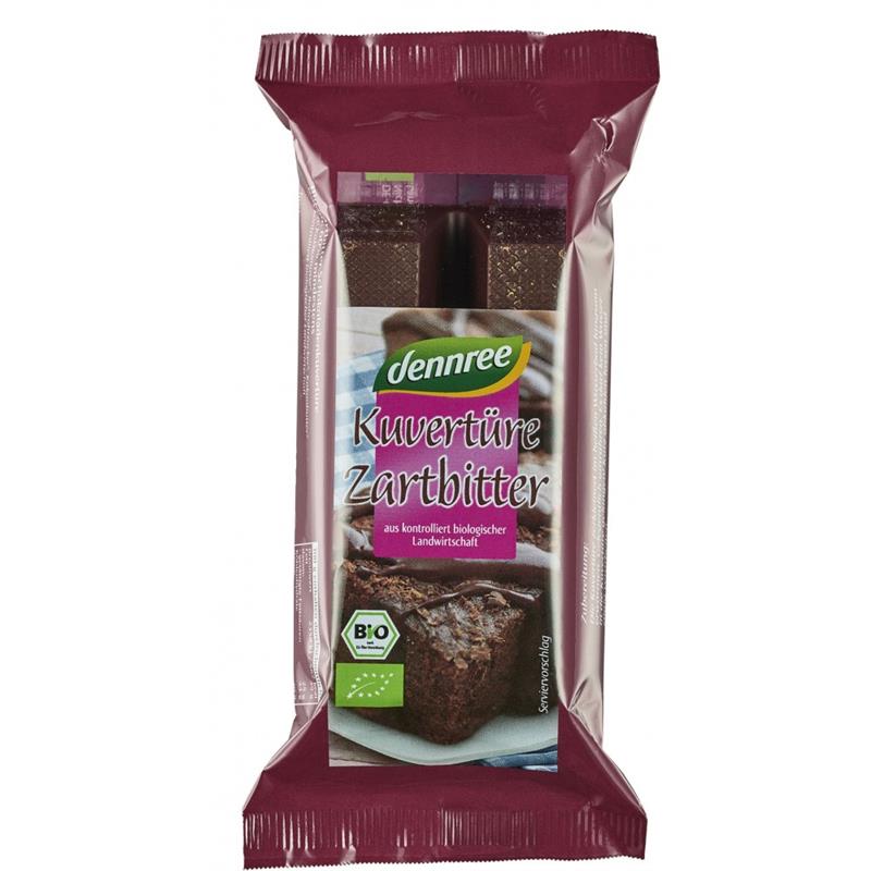 CIOCOLATA AMARUIE CUVERTURA BIO 150G DENNREE