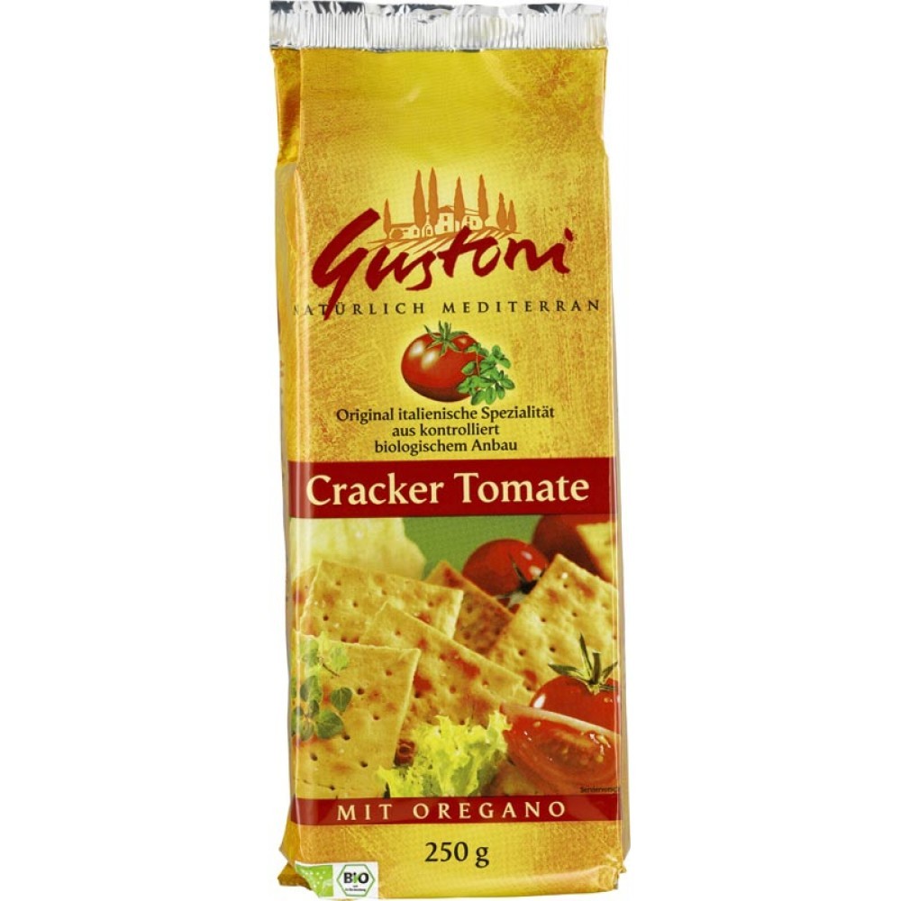 BISCUITI CROCANTI CU TOMATE ECO 250GR GUSTONI