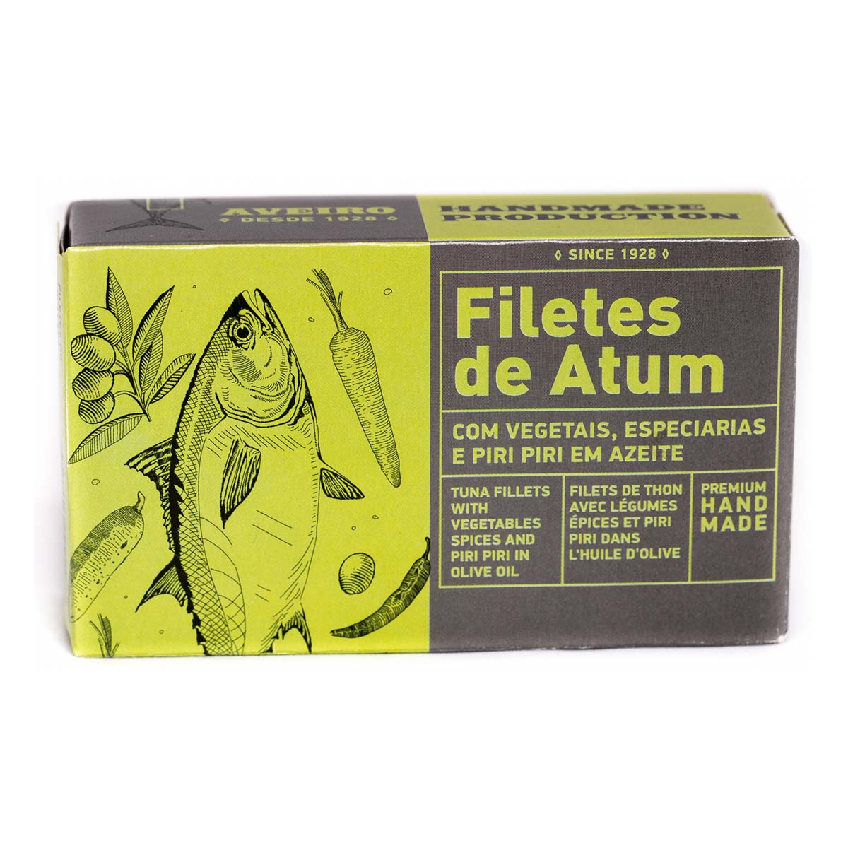 TON FILE IN ULEI DE MASLINE CU LEGUME SI CONDIMENTE 120G AVEIRO