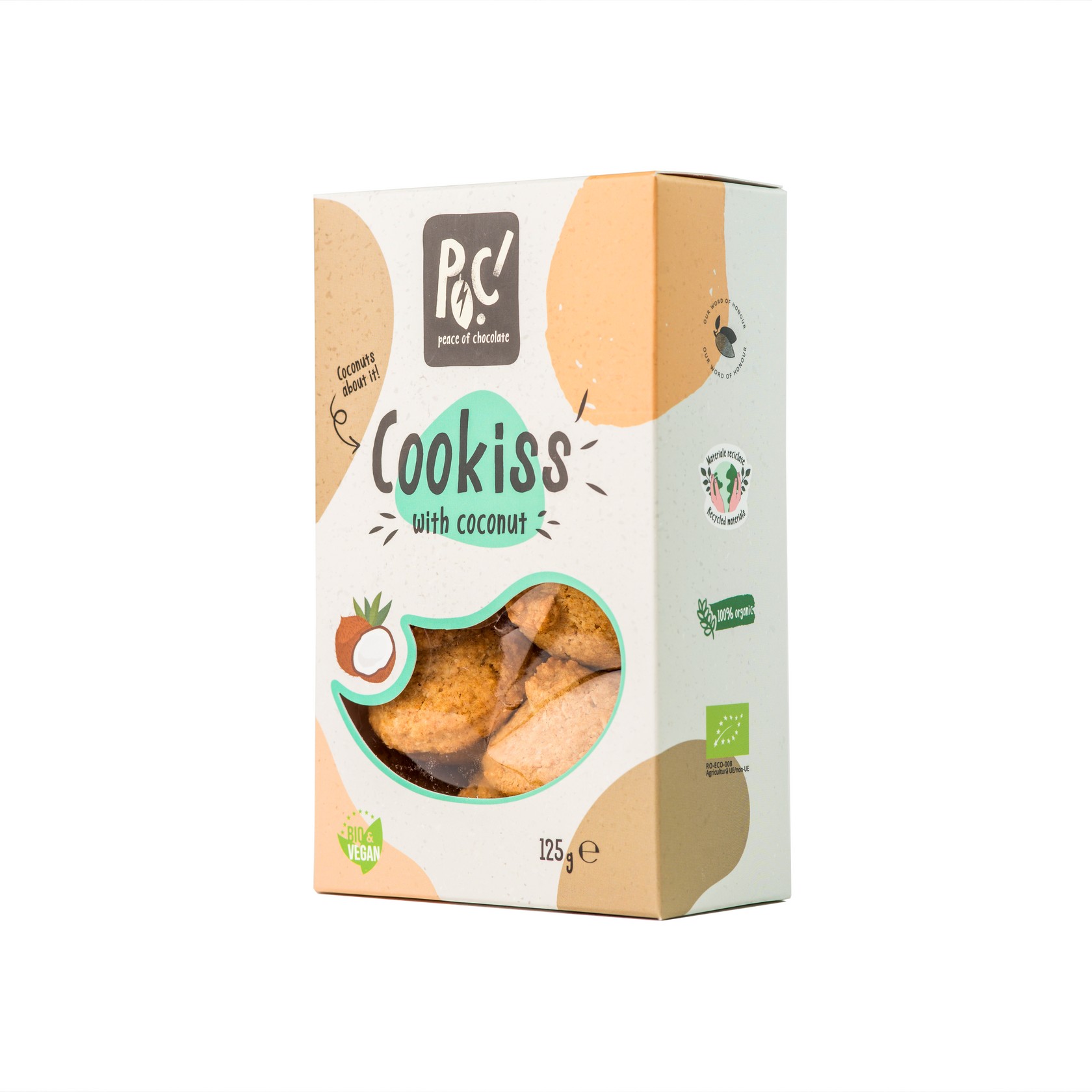 BISCUITI CU COCOS BIO 125GR POC SWEETS