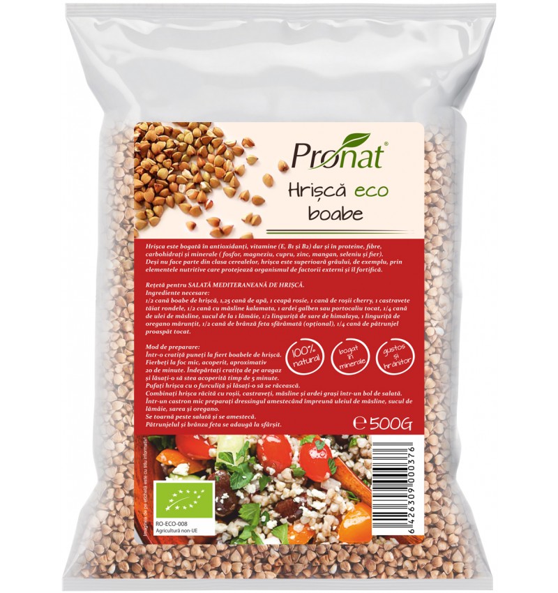 HRISCA BIO 500GR PRONAT