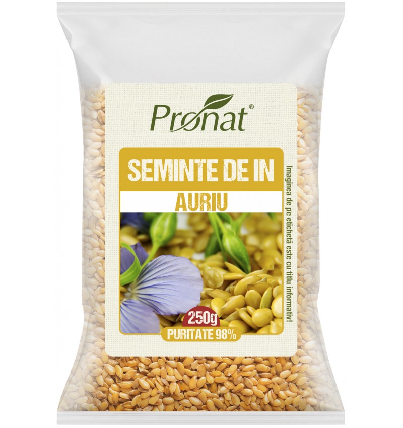 SEMINTE DE IN AURIU 250GR PRONAT