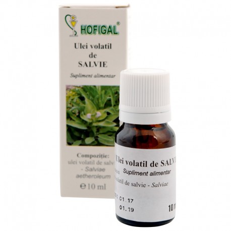 ULEI VOLATIL DE SALVIE 10ML HOFIGAL