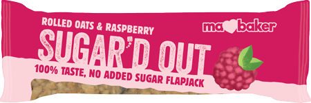 BATON DE OVAZ CU ZMEURA FARA ZAHAR 50G MA BAKER