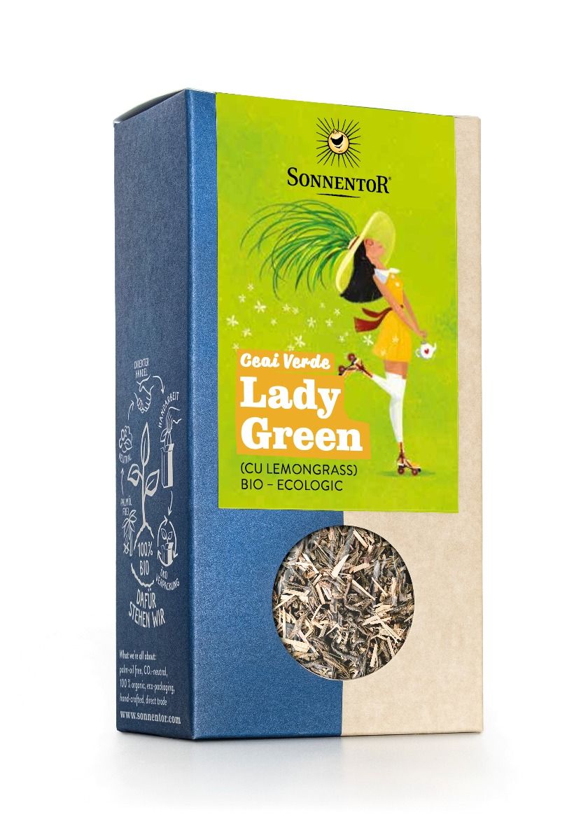 CEAI VERDE LADY GREEN CU LEMONGRASS BIO 70GR SONNENTOR