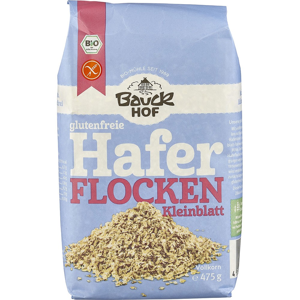 FULGI DE OVAZ MICI FARA GLUTEN 475 BAUCK HOF