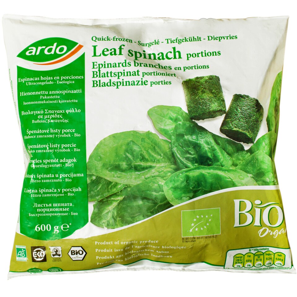 SPANAC BIO 600GR ARDO