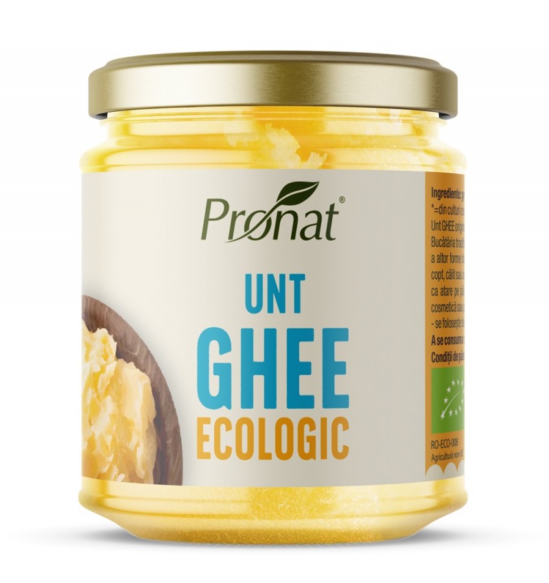 UNT CLARIFIAT GHEE BIO 200ML (145GR) PRONAT