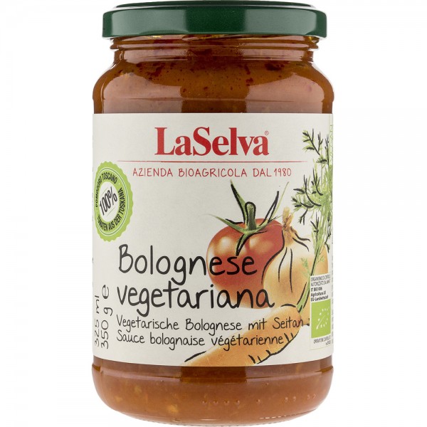 SOS BOLOGNEZ VEGAN CU SEITAN BIO 350G LA SELVA