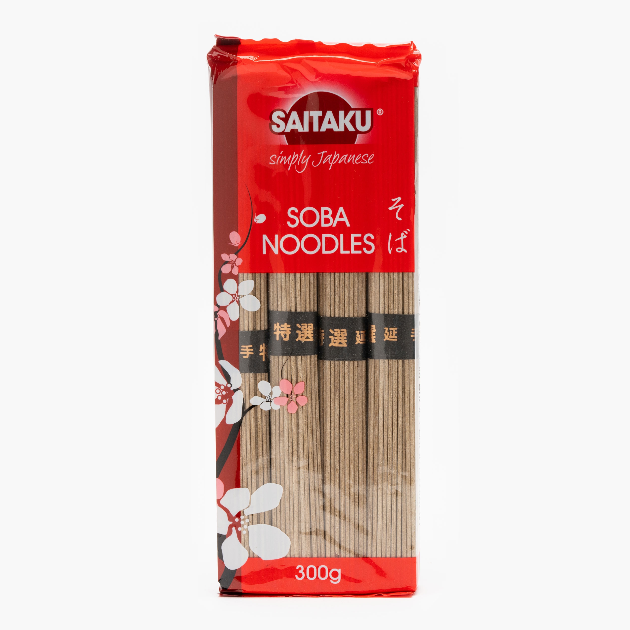 NOODLES SOBA DIN FAINA DE HRISCA 300G SAITAKU