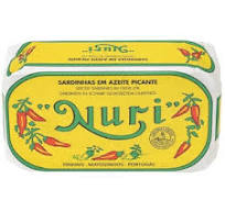 SARDINE IN ULEI DE MASLINE PICANT 125GR NURI