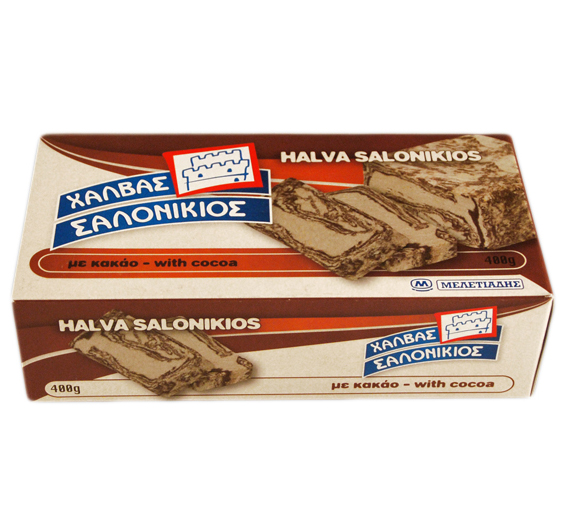 HALVA CU CACAO 400G SALONIKIOS
