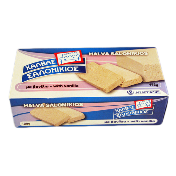 HALVA CU VANILIE 400G SALONIKIOS