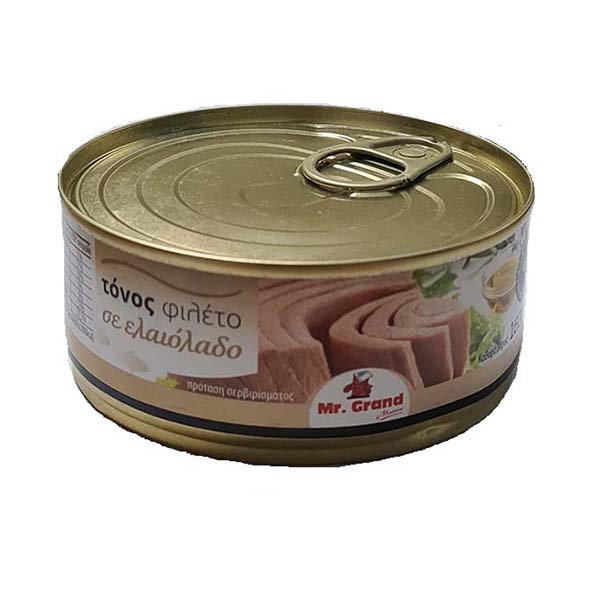 FILE DE TON IN ULEI DE MASLINE 160G MR. GRAND