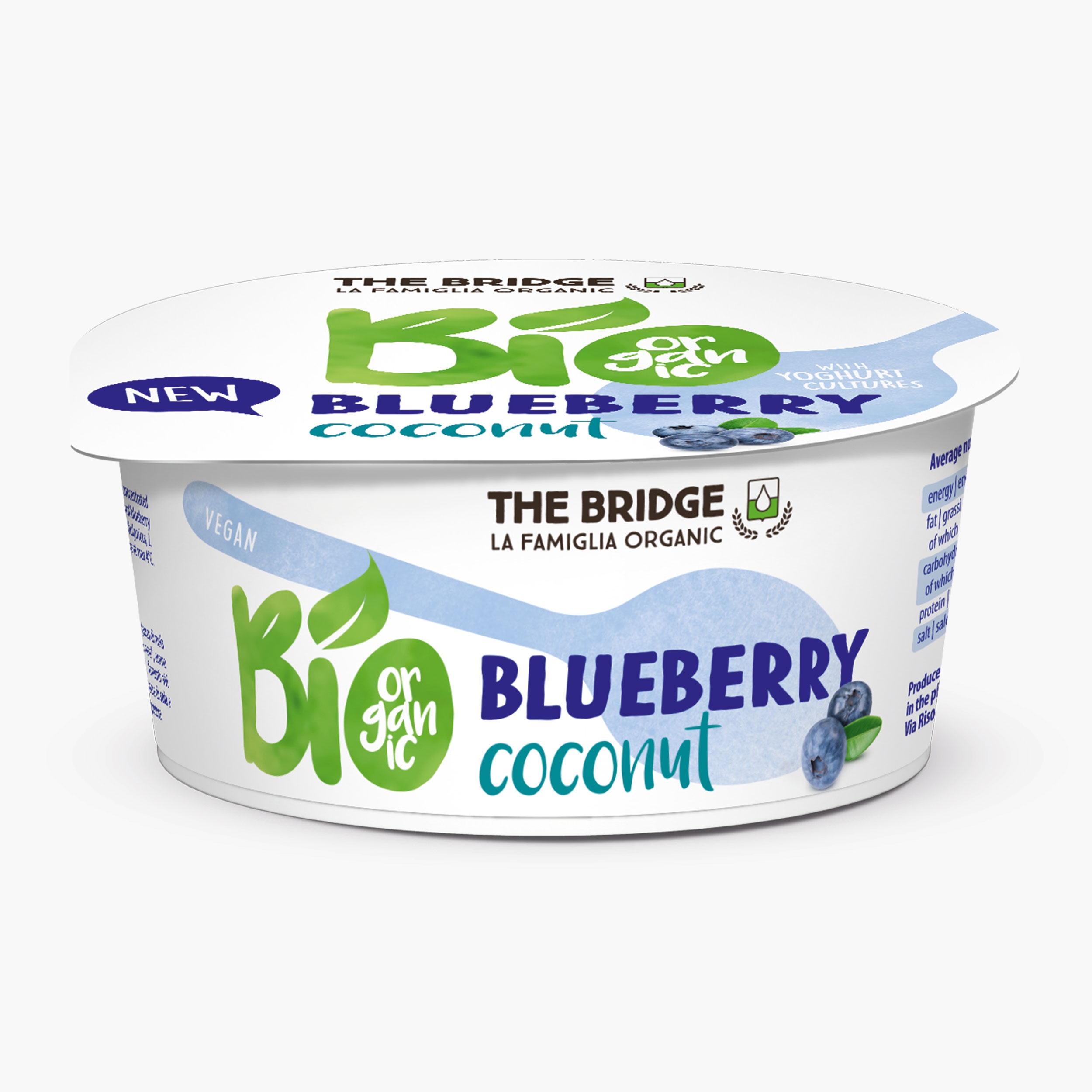 ALTERNATIVA LA IAURT DIN COCOS CU AFINE 125G THE BRIDGE