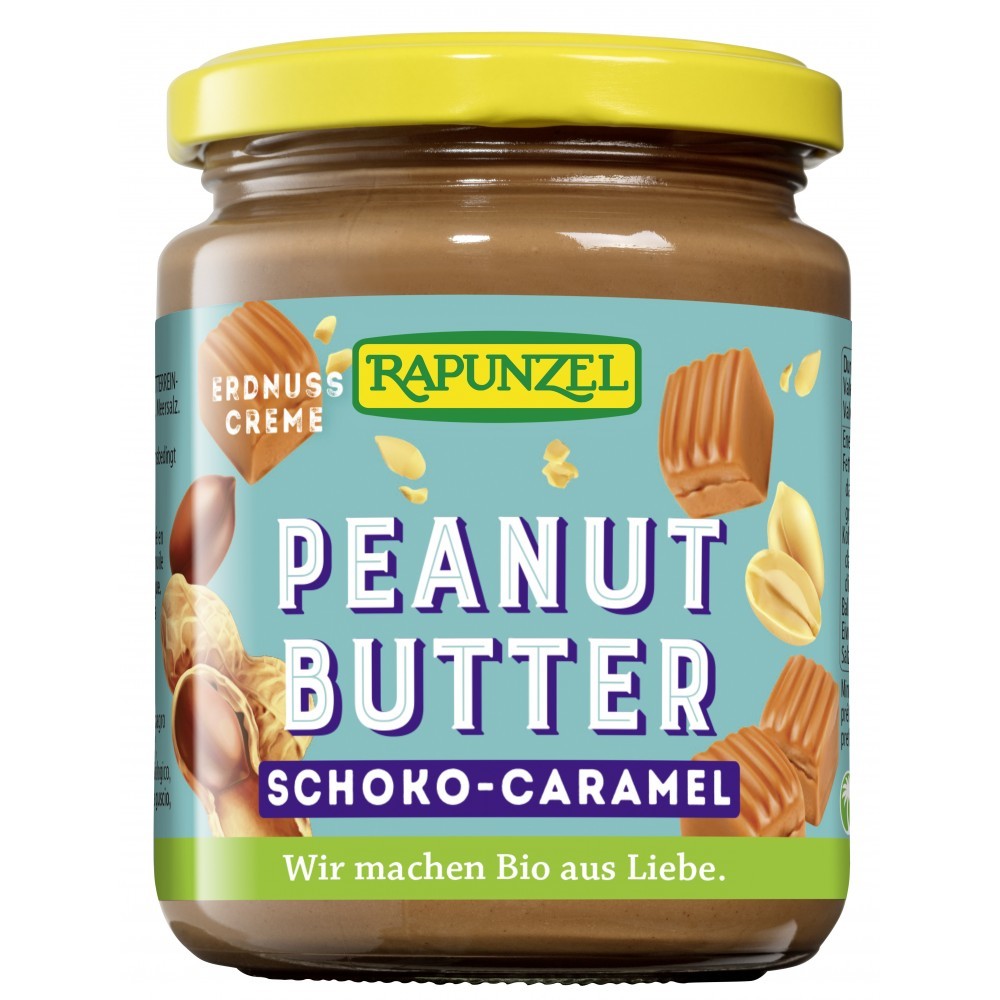 CREMA DE ARAHIDE CU CARAMEL 250GR RAPUNZEL